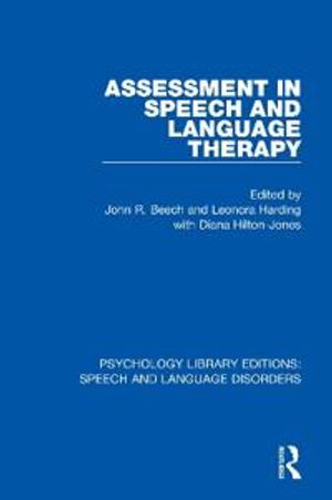 Assessment in Speech and Language Therapy | 1:a upplagan