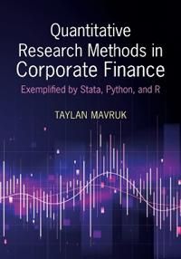 Quantitative Research Methods in Corporate Finance | 0:e upplagan