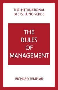 The Rules of Management: A definitive code for managerial success | 5:e upplagan