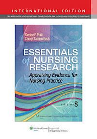 Essentials of Nursing Research - Denise F. Polit - Cheryl Tatano Beck - Upplaga 8