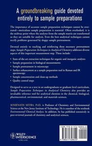 Sample Preparation Techniques in Analytical Chemistry | 1:a upplagan