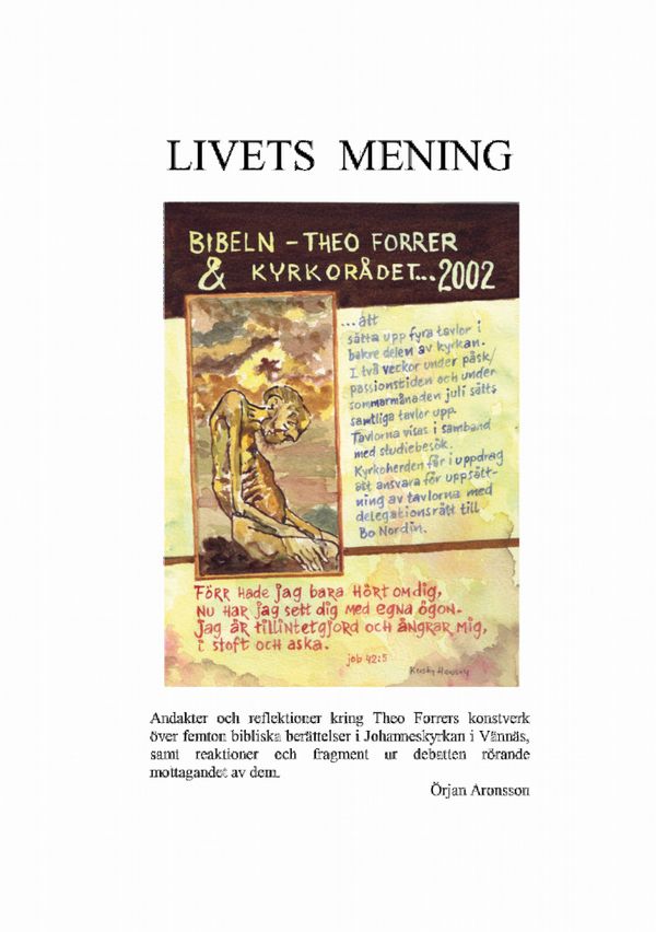 Livets mening | 0:e upplagan