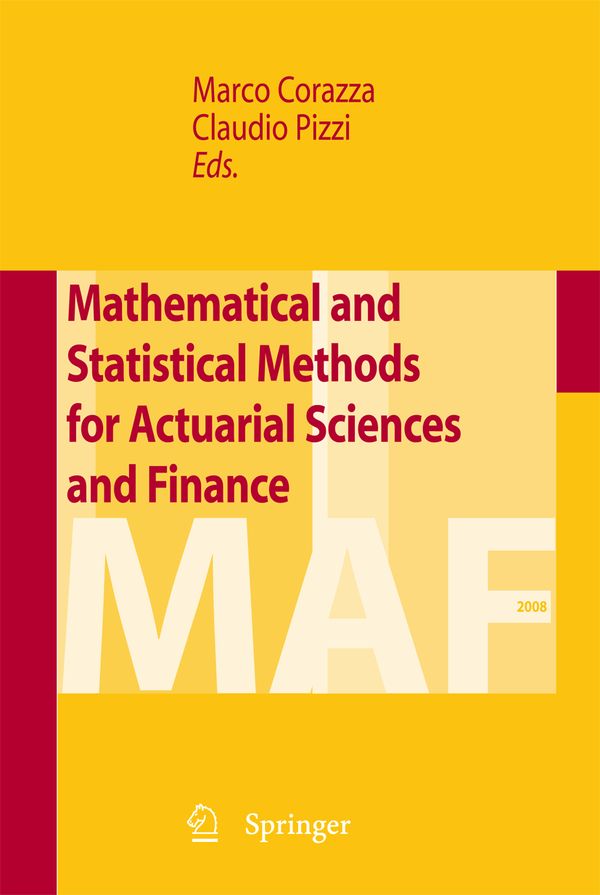 Mathematical and Statistical Methods for Actuarial Sciences and Finance | 1:a upplagan