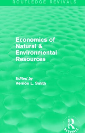 Economics of Natural & Environmental Resources (Routledge Revivals) | 1:a upplagan