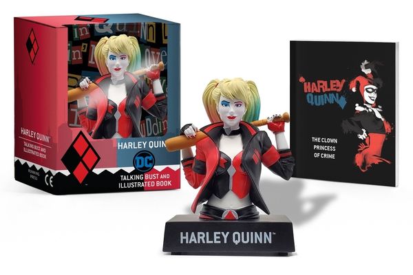 Harley Quinn Talking Figure And Illustrated Book | 0:e upplagan