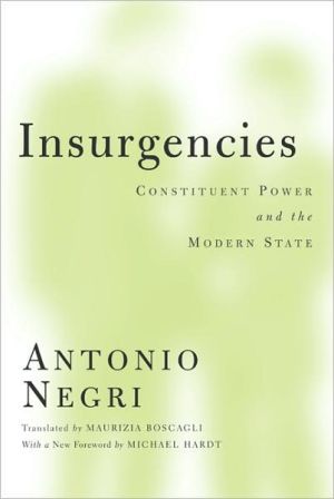 Insurgencies - constituent power and the modern state