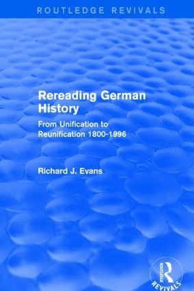 Rereading German History (Routledge Revivals) | 1:a upplagan