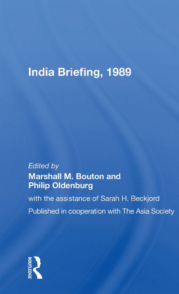 India Briefing, 1989 | 1:a upplagan