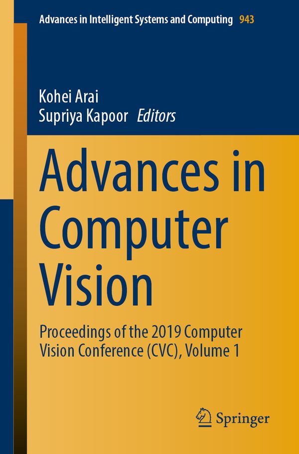 Advances in Computer Vision | 1:a upplagan