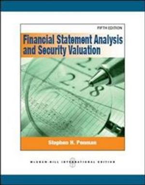 Financial Statement Analysis and Security Valuation | 5:e upplagan