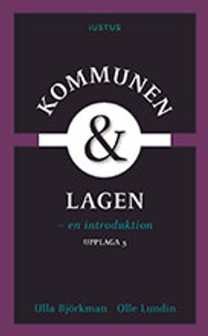 Kommunen och lagen: en introduktion | 5:e upplagan