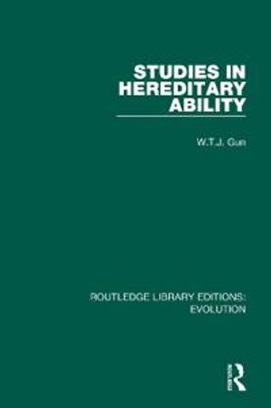 Studies in Hereditary Ability | 1:a upplagan