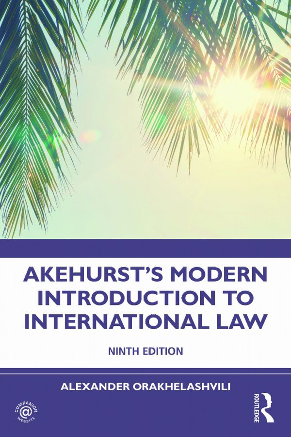 Akehurst's Modern Introduction to International Law | 9:e upplagan
