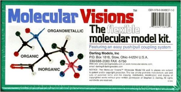 Molecular Visions (Organic, Inorganic, Organometallic) Molecular Model Kit #1 by Darling Models to accompany Organic Chemistry | 4:e upplagan