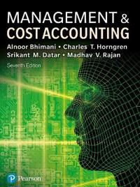 Management and Cost Accounting | 7:e upplagan