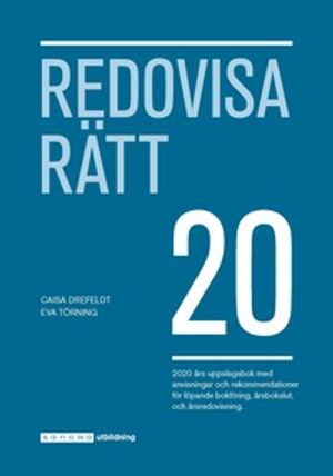 Redovisa Rätt 2020