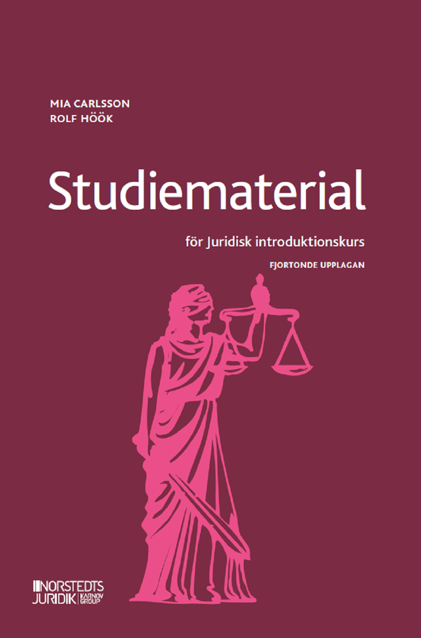 Studiematerial för Juridisk introduktionskurs | 14:e upplagan