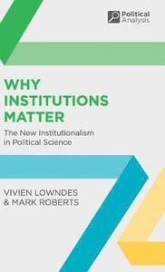 Why Institutions Matter
