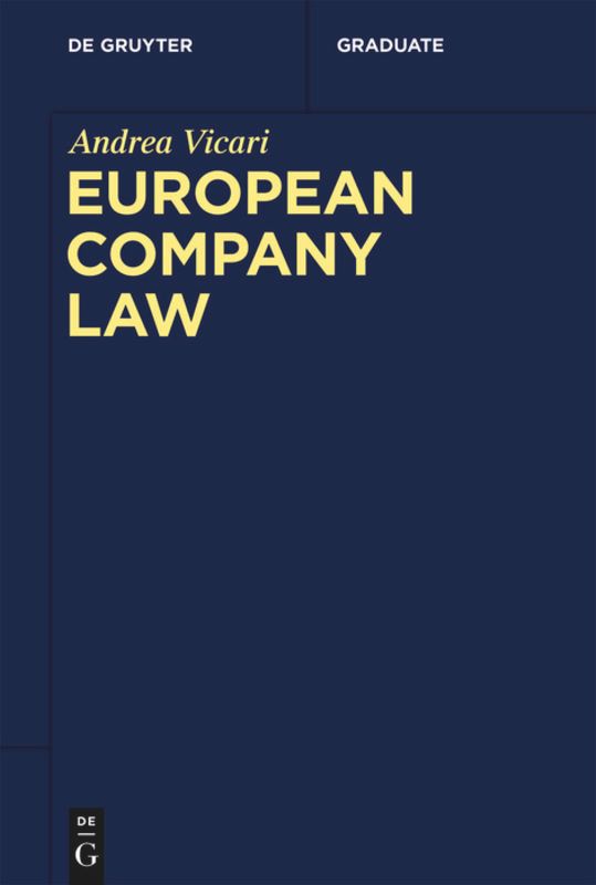 European Company Law | 0:e upplagan