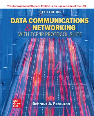 Data Communications and Networking with TCP/IP Protocol Suite ISE | 6:e upplagan