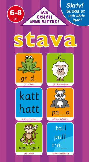 60228: Stava : skriv sudda ut och skriv igen!