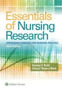 Essentials of Nursing Research: Appraising Evidence for Nursing Practice | 0:e upplagan