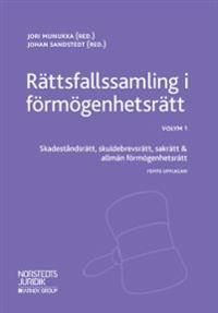 Rättsfallssamling i förmögenhetsrätt Volym 1 : Skadeståndsrätt, skuldebrevsrätt, sakrätt & allmän förmögenhetsrätt | 5:e upplagan