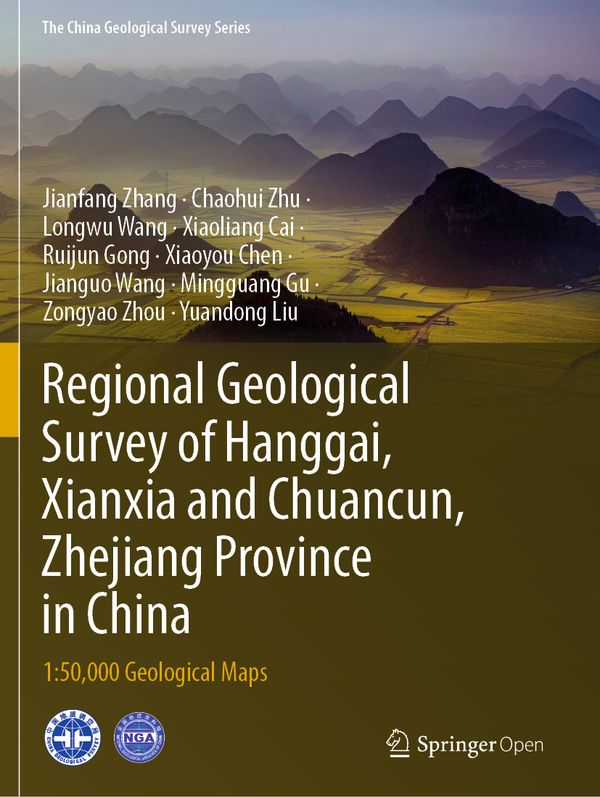 Regional Geological Survey of Hanggai, Xianxia and Chuancun, Zhejiang Province in China | 1:a upplagan