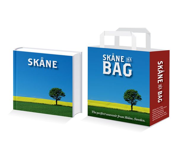 Skåne in a bag Bok + Påse | 1:a upplagan