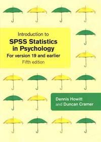 Introduction to SPSS Statistics in Psychology | 5:e upplagan