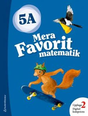 Mera Favorit matematik 5A Elevpaket - Digitalt + Tryckt |  2:e upplagan