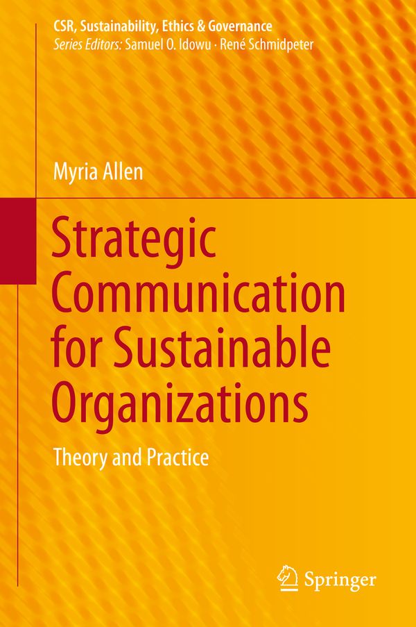 Strategic Communication for Sustainable Organizations | 1:a upplagan
