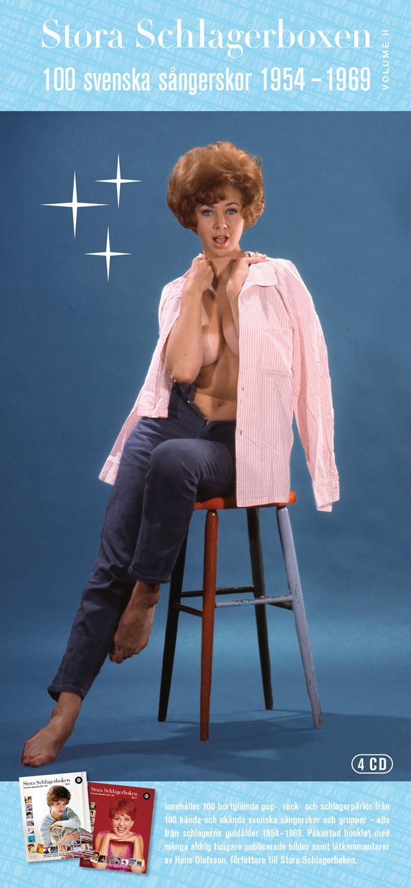 Stora Schlagerboxen : 100 svenska sångerskor 1954-1969. Vol. 2 | 1:a upplagan