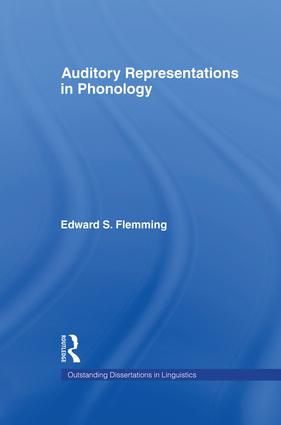 Auditory Representations in Phonology | 1:a upplagan