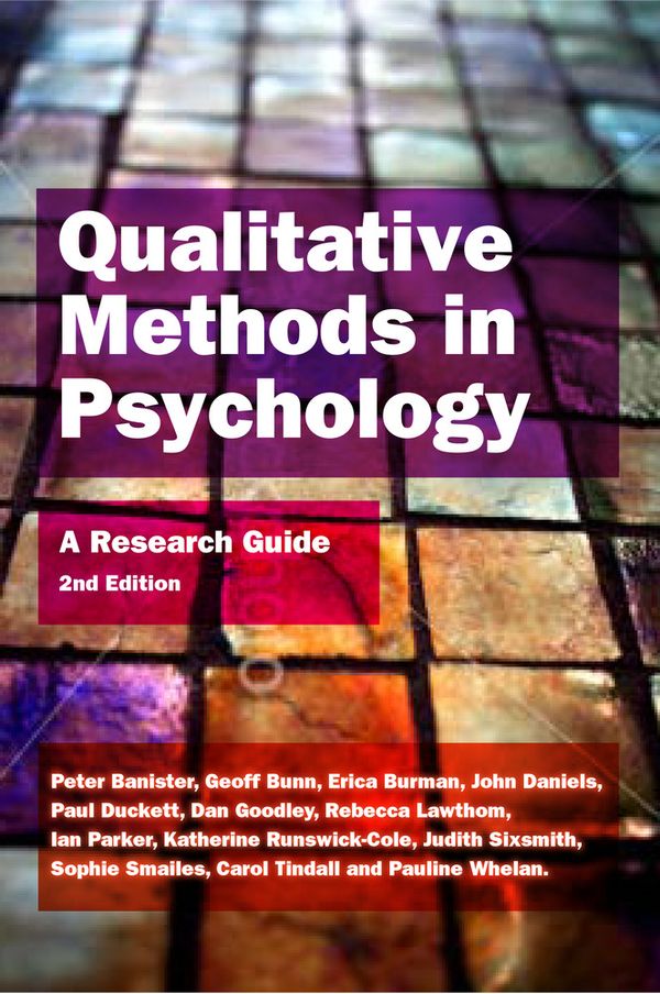 Qualitative Methods in Psychology | 2:a upplagan