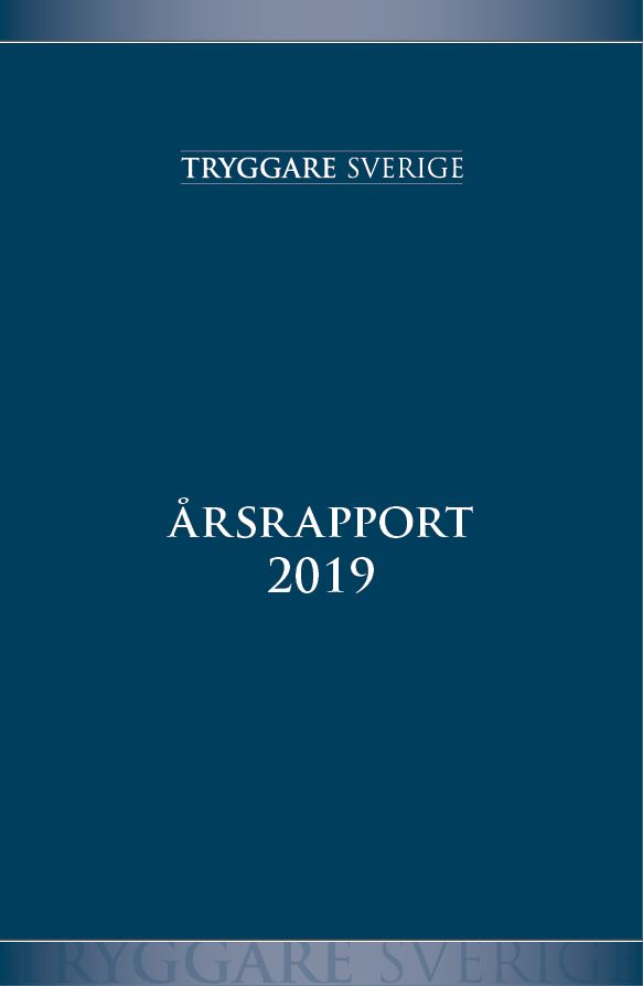 Stiftelsen Tryggare Sverige Årsrapport 2019 | 0:e upplagan
