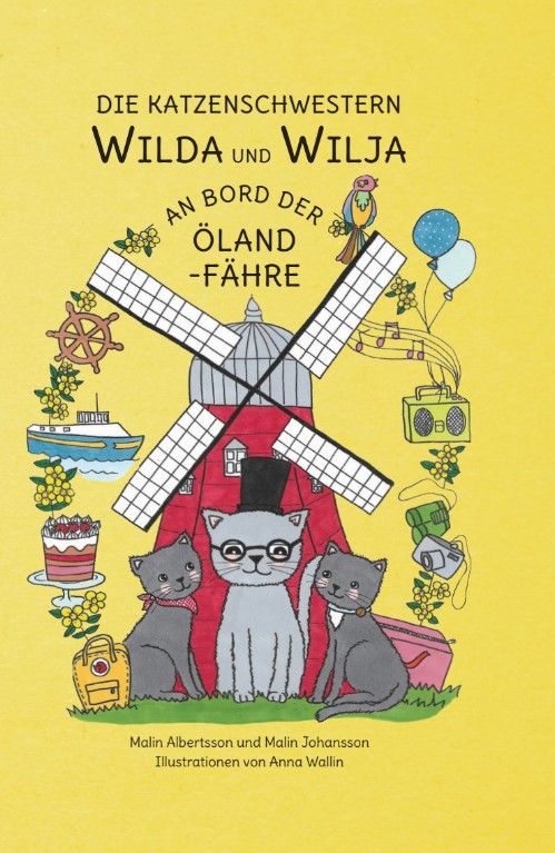 Die Katzenschwestern Wilda und Wilja an Bord der Öland-Fähre | 0:e upplagan