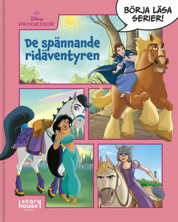 Börja läsa serier - Disney prinsessor De spännande ridäventyren | 0:e upplagan