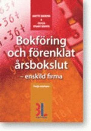 Bokföring & förenklat årsbokslut : enskild firma