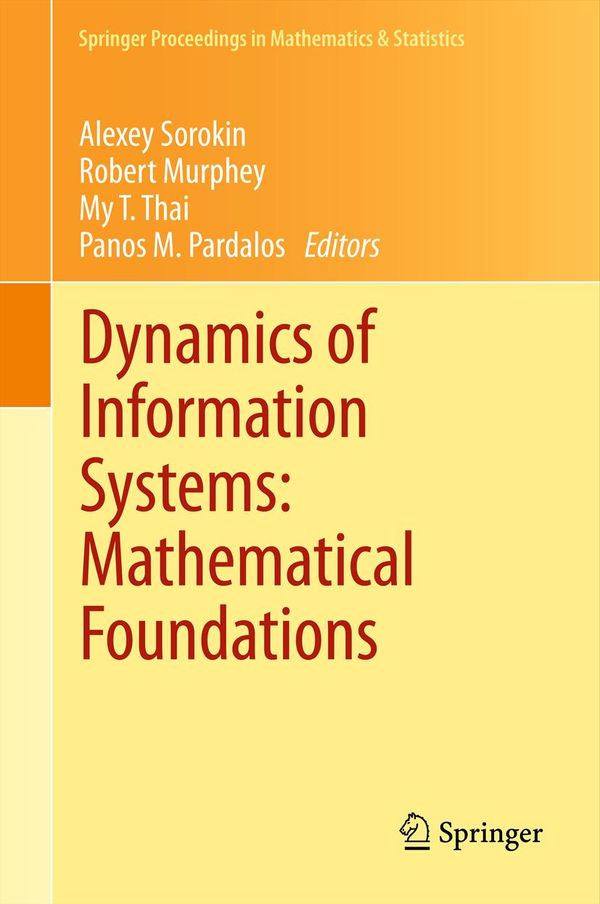 Dynamics of Information Systems: Mathematical Foundations | 1:a upplagan