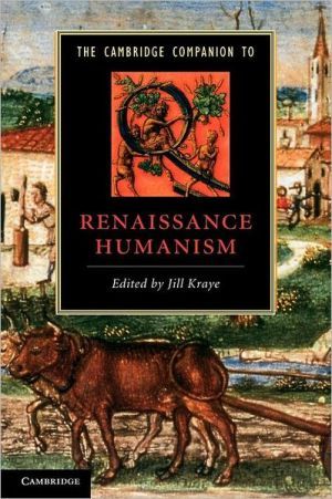 Cambridge companion to renaissance humanism