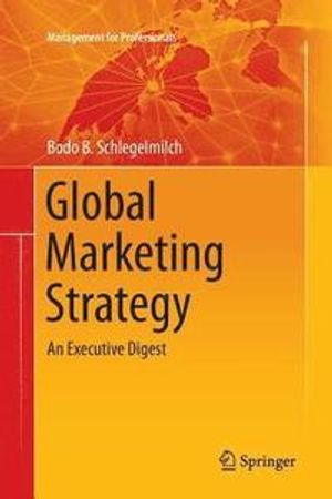 Global Marketing Strategy | 1:a upplagan