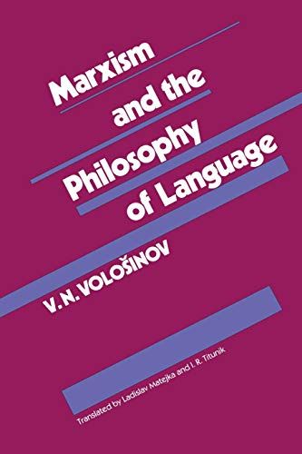 Marxism and the Philosophy of Language | 0:e upplagan