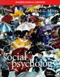Social Psychology (McGraw-Hill International Editions)