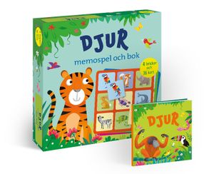 Djur: memospel och bok | 1:a upplagan