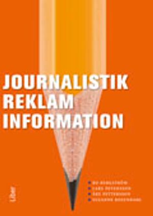 Journalistik, reklam och information | 1:a upplagan