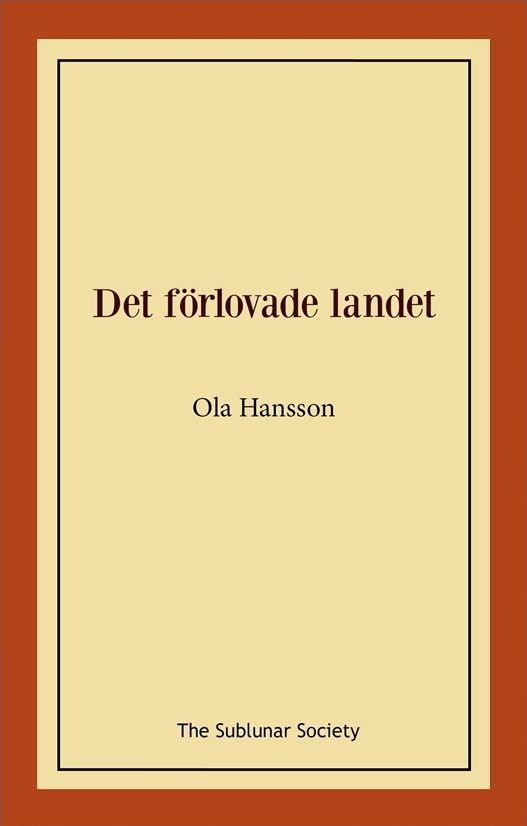 Det förlovade landet | 0:e upplagan