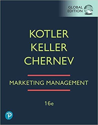 Marketing Management, Global Edition | 16:e upplagan