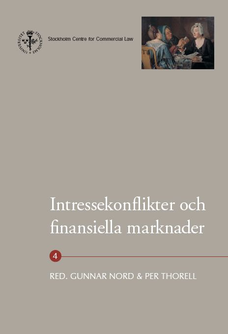 Intressekonflikter och finansiella marknader | 1:a upplagan