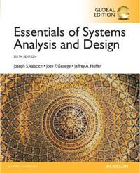 Essentials of Systems Analysis and Design, Global Edition | 6:e upplagan